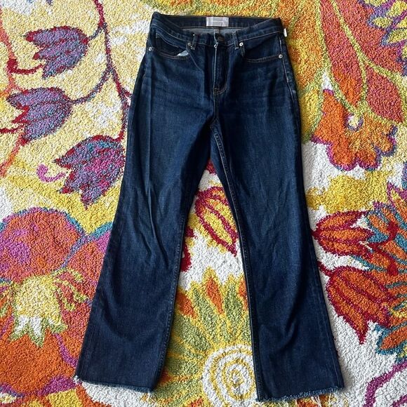 WOMENS EVERLANE STRAIGHT DARK WASH JEANS SIZE 27 - Picture 3 of 9